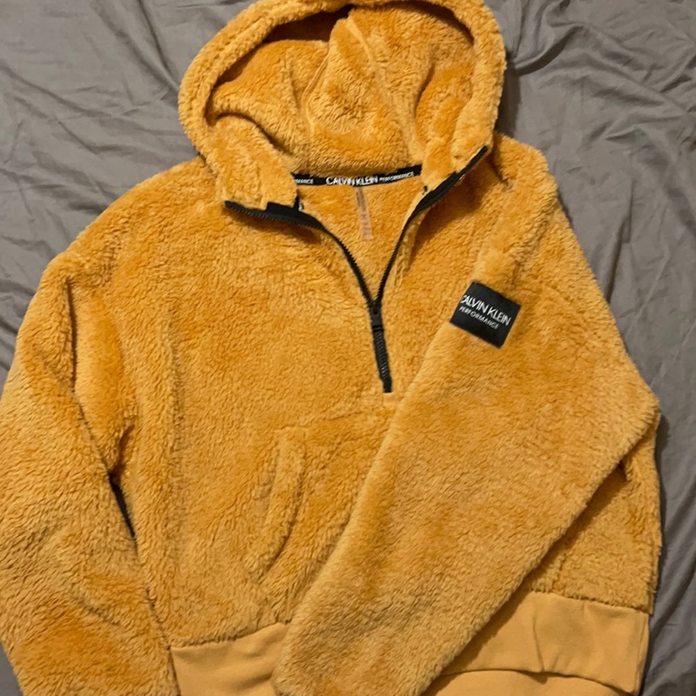 Women’s Calvin Klein soft hooded sweater (medium)